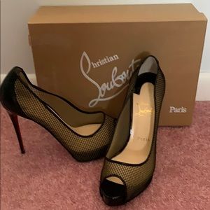 Christian Louboutin Very Rete Mesh Pumps